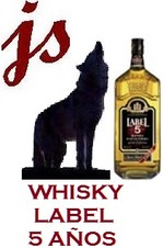 Whisky Label 5 años